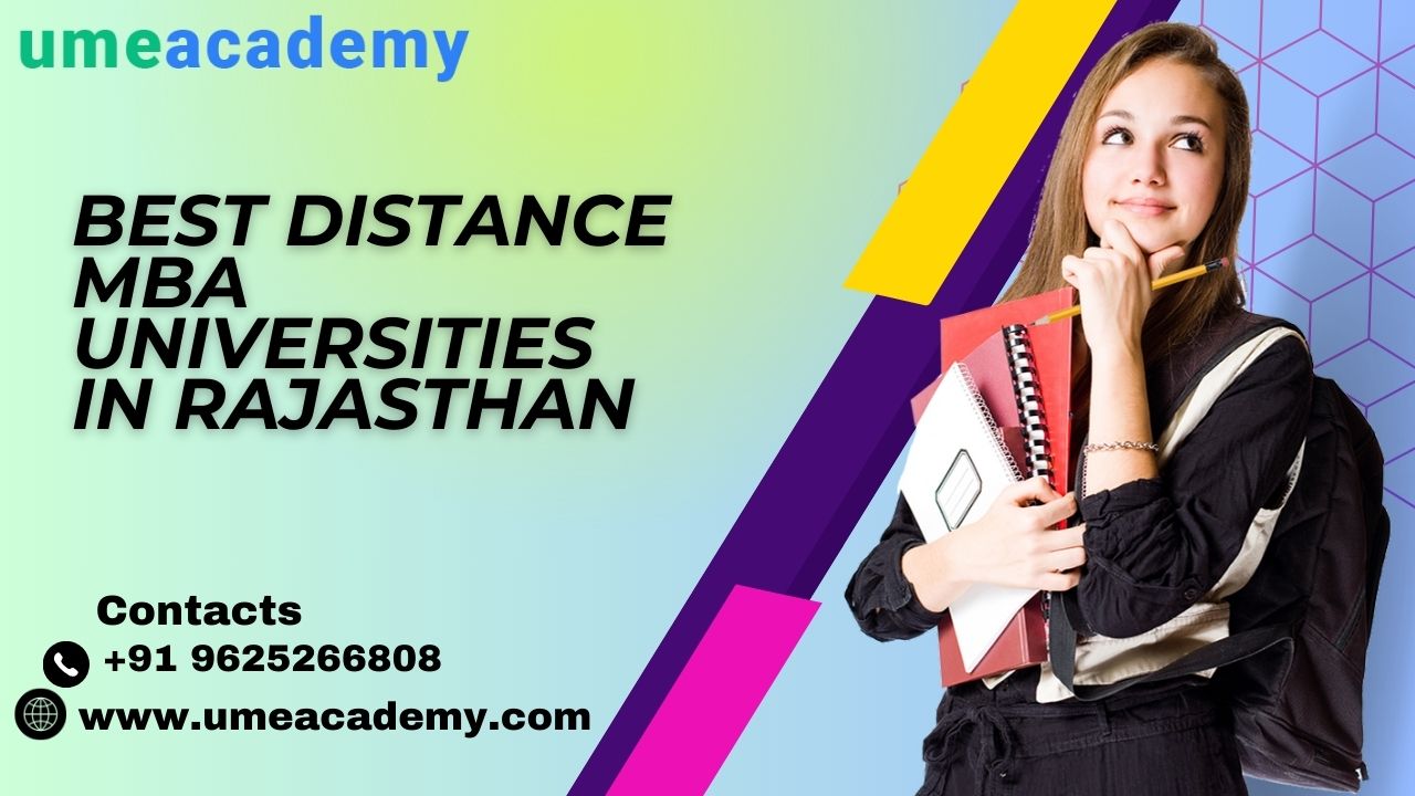 Best Distance Mba Universities In Rajasthan